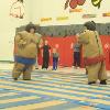 Sumo wrestling against Mrs. Sanders 2013