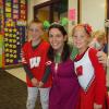 Costume day 2012 - with my Badgers!